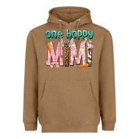 Toasted Coconut One hoppy Mimi Easter Day Heavyweight Hoodie - HowdyJamesFarm
