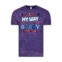 Cloud Purple out of my wat ı get my daddy back today Vintage Tee - MaliasSmallBusiness