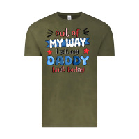 Vintage Olive out of my wat ı get my daddy back today Vintage Tee - MaliasSmallBusiness
