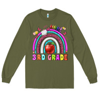 Army Green 3 rd grade Long Sleeve Tee - BundleAndBundleShop