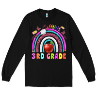 Black 3 rd grade Long Sleeve Tee - BundleAndBundleShop
