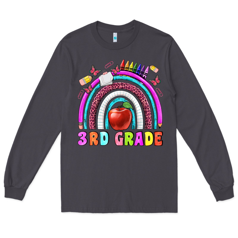 3 Rd Grade Long Sleeve Tee by BundleAndBundleShop | Teevron