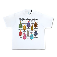White tis the damn season music Urban Heavy Tee - MaliasSmallBusiness