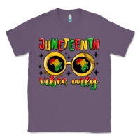 Lavender juneteenth vibes only Classic Tee - MaliasSmallBusiness