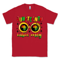 Red juneteenth vibes only Classic Tee - MaliasSmallBusiness