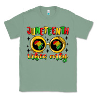 Sage juneteenth vibes only Classic Tee - MaliasSmallBusiness