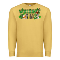 Antique Gold Whiskey business St. Patrick's Day Premium Sweatshirt - CowGirlArtShop