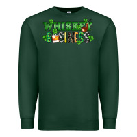 Sports Green Whiskey business St. Patrick's Day Premium Sweatshirt - CowGirlArtShop