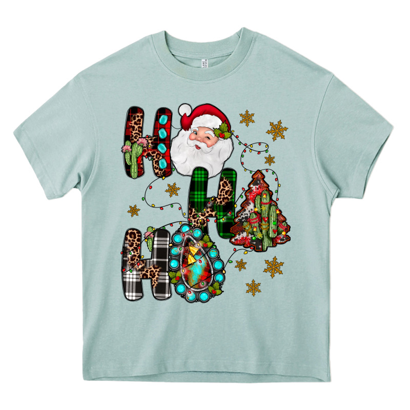 Ho Ho Ho Heavy Core Tee by JahusDesignShop | Teevron