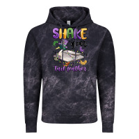 Cloud Black shake your tail feather mardi gras Vintage Hoodie - MaliasSmallBusiness