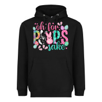 Black Oh for peeps sake cowhide Easter Day Heavyweight Hoodie - HowdyJamesFarm