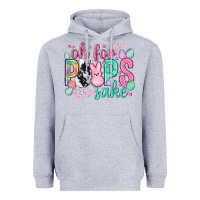 Heather Grey Oh for peeps sake cowhide Easter Day Heavyweight Hoodie - HowdyJamesFarm