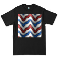 Black 4th july stripes seamless pattern Premium Tee - BundleAndBundleShop