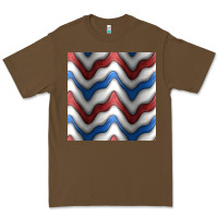 Cacao 4th july stripes seamless pattern Premium Tee - BundleAndBundleShop