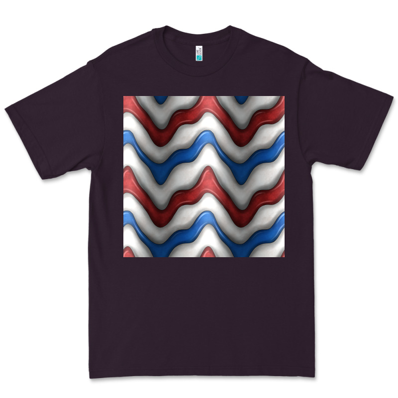 4th July Stripes Seamless Pattern Premium Tee by BundleAndBundleShop | Teevron