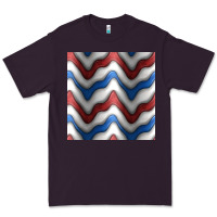 Plum 4th july stripes seamless pattern Premium Tee - BundleAndBundleShop