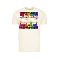 Vintage Arctic custom teacher name crayons Vintage Tee - NancyCooperArtShop