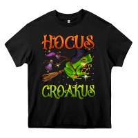 Black hocus croakus Heavy Core Tee - BundleAndBundleShop