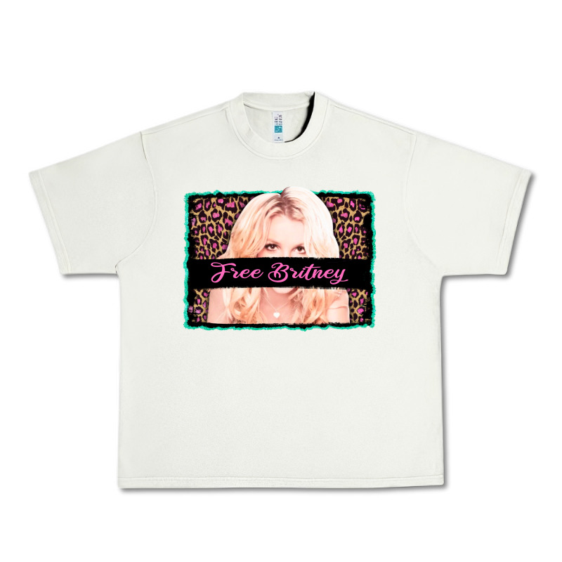 Free Britney Leopard Glitter Urban Heavy Tee by AdoDesignShop | Teevron
