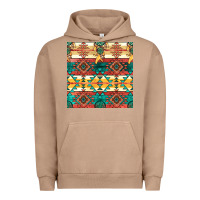Pigment Burro native american aztec seamless pattern Urban Hoodie - BundleAndBundleShop