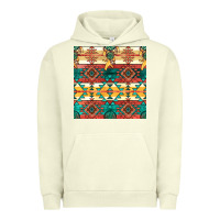 Pigment Pistachio native american aztec seamless pattern Urban Hoodie - BundleAndBundleShop