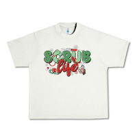 Pistachio scrub life Urban Heavy Tee - MaliasSmallBusiness