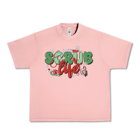 Salmon scrub life Urban Heavy Tee - MaliasSmallBusiness