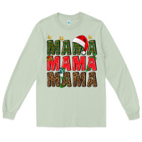Matcha Christmas Mama Long Sleeve Tee - BundleAndBundleShop