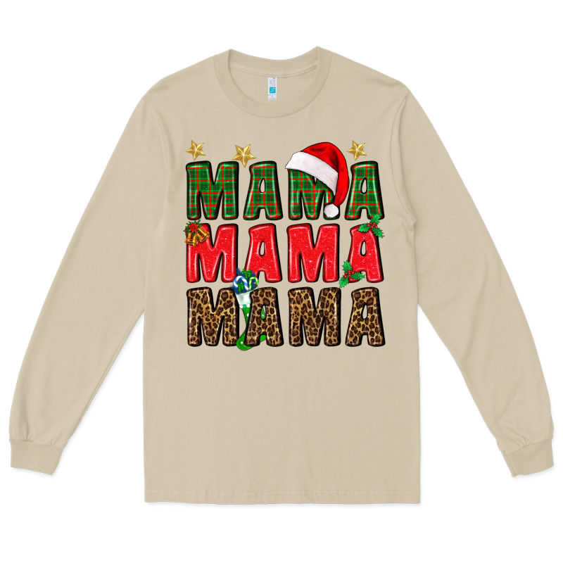 Christmas Mama Long Sleeve Tee by BundleAndBundleShop | Teevron