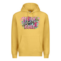 Antique Gold Faith hope cure Cancer Awareness Premium Hoodie - HowdyJamesFarm