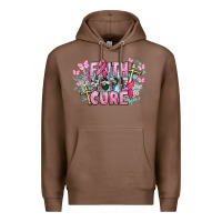 Chestnut Faith hope cure Cancer Awareness Premium Hoodie - HowdyJamesFarm
