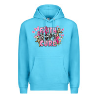 Ocean Blue Faith hope cure Cancer Awareness Premium Hoodie - HowdyJamesFarm