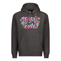 Smoke Faith hope cure Cancer Awareness Premium Hoodie - HowdyJamesFarm
