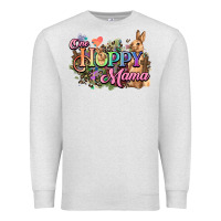 Oatmeal Heather One hoppy mama easter day Premium Sweatshirt - HowdyJamesFarm