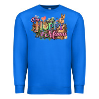 True Royal One hoppy mama easter day Premium Sweatshirt - HowdyJamesFarm