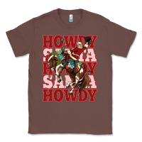 Chestnut howdy santa cowboy christmas Classic Tee - MaliasSmallBusiness
