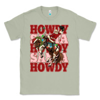 Matcha howdy santa cowboy christmas Classic Tee - MaliasSmallBusiness