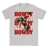 Moon Dust howdy santa cowboy christmas Classic Tee - MaliasSmallBusiness