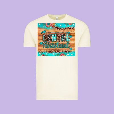 Dental Assistant Vintage Tee Designed By Jahusdesignshop
