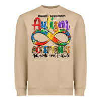 Mushroom autism acceptance Heavyweight Sweatshirt - LillyAllenDesigns