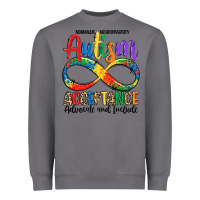 Storm autism acceptance Heavyweight Sweatshirt - LillyAllenDesigns
