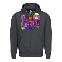 Smoke Halloween party Zipper Hoodie - NancyCooperArtShop