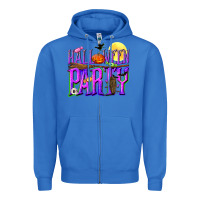 True Royal Halloween party Zipper Hoodie - NancyCooperArtShop