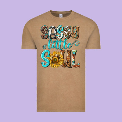 Sassy Little Soul Vintage Tee Designed By Nancycooperartshop