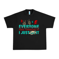 Black everyone was thinking it i just said Urban Heavy Tee - NancyCooperArtShop