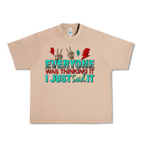 Burro everyone was thinking it i just said Urban Heavy Tee - NancyCooperArtShop