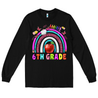 Black 6 th grade Long Sleeve Tee - BundleAndBundleShop