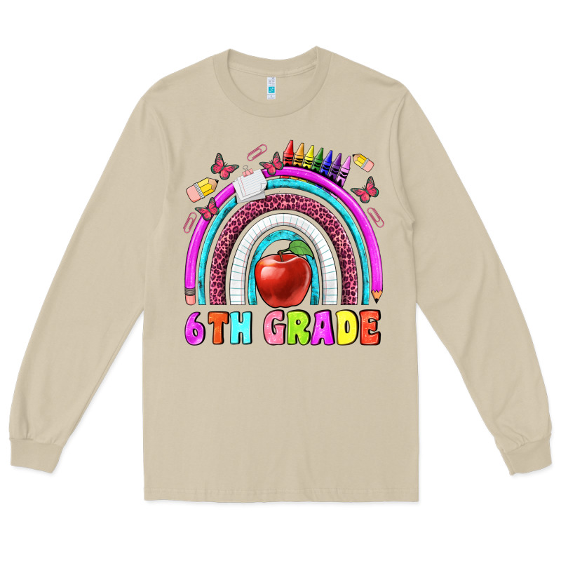 6 Th Grade Long Sleeve Tee by BundleAndBundleShop | Teevron