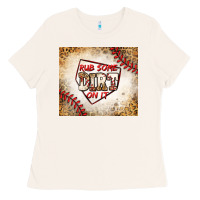 Bone rub some dirt on it baseball Ladies Tee - Jasminsmagicworld