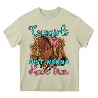 Mossy cowgirls just wanna have fun Heavy Core Tee - Artiststas